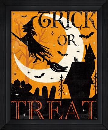 Framed Halloween is Calling II Print