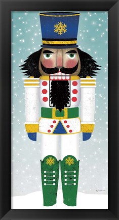 Framed Joyful Nutcracker IV Print