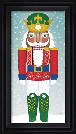 Framed Joyful Nutcracker III Print