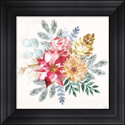 Framed Holiday Sparkle II Print