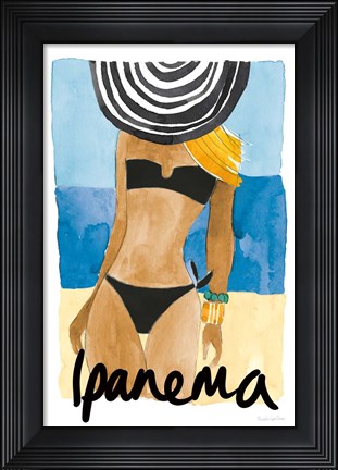 Framed Ipanema Girl Print