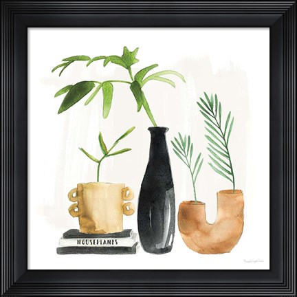 Framed Weekend Plants III Print