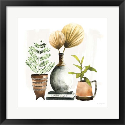 Framed Weekend Plants II Print