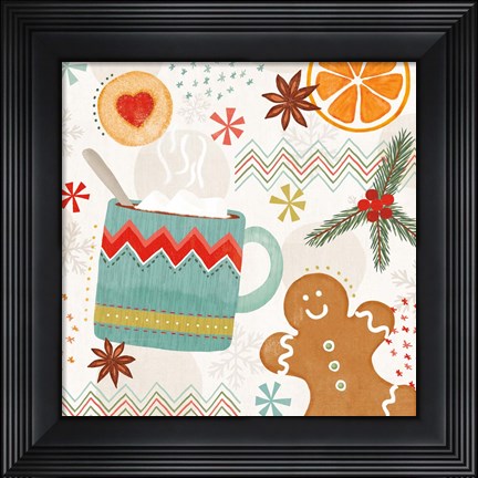Framed Sweet Treats III Print