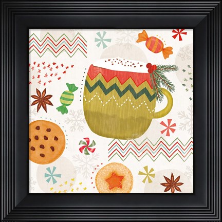 Framed Sweet Treats V Print