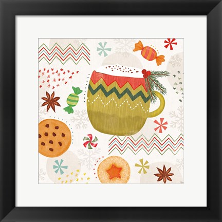 Framed Sweet Treats V Print