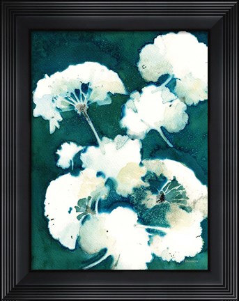 Framed Shower of Gold V Print