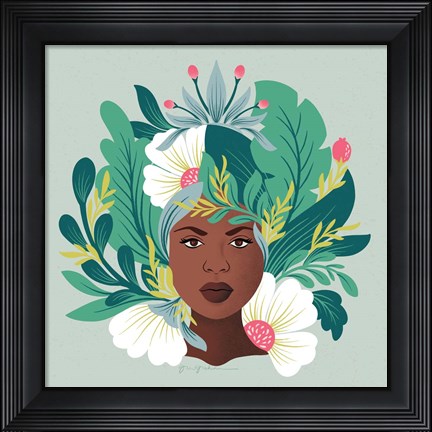 Framed Lush Life VII Print