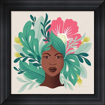 Framed Lush Life VI Print