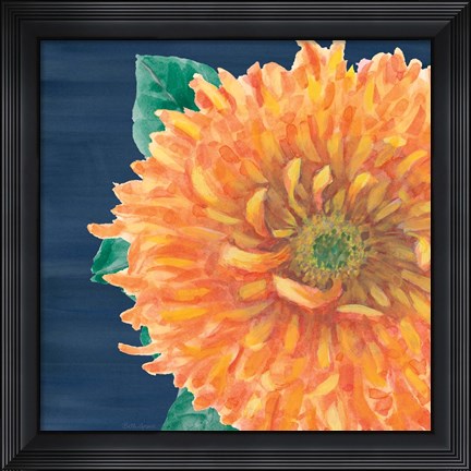 Framed Floral Drama XI Print