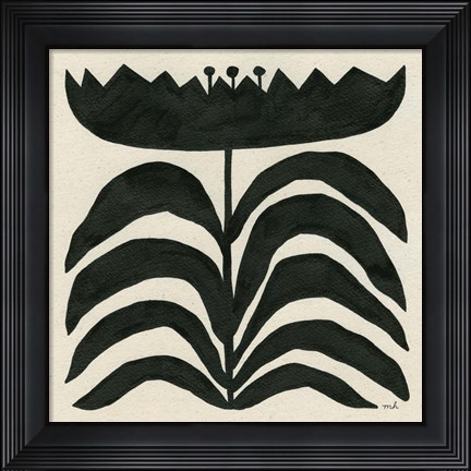 Framed Delighted III Print