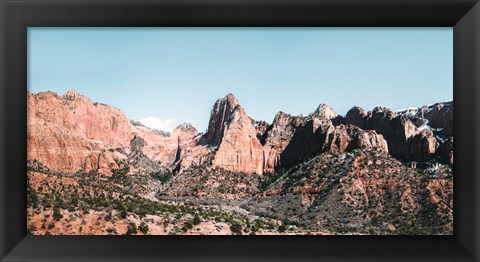 Framed Kolob Canyons II Color Print