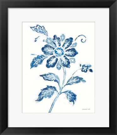 Framed Exotic Elegance Floral IV Print