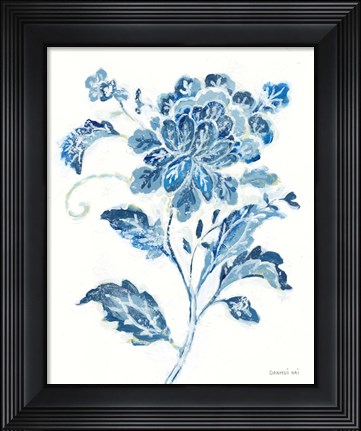 Framed Exotic Elegance Floral III Print
