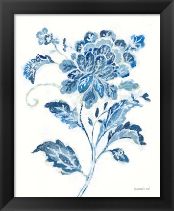 Framed Exotic Elegance Floral III Print