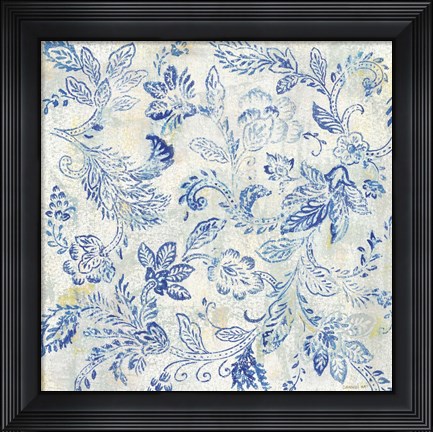 Framed Exotic Elegance II Print