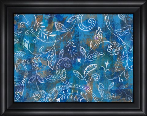 Framed Exotic Elegance I Print