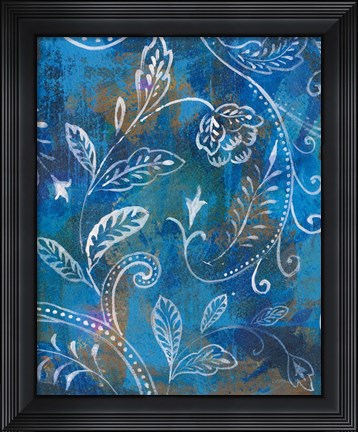 Framed Exotic Elegance Diptych II Print