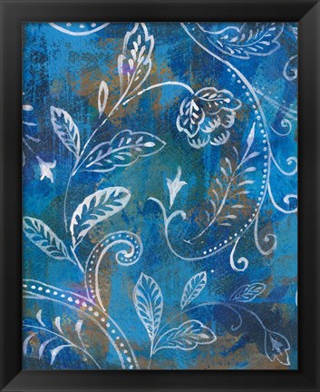 Framed Exotic Elegance Diptych II Print