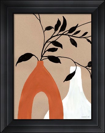 Framed Slender Stems I Print