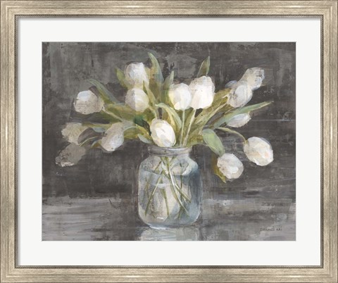 Framed April Tulips Print