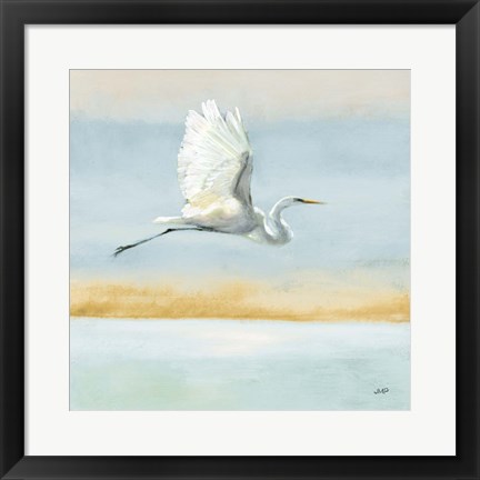 Framed Flight Blue Sky Print