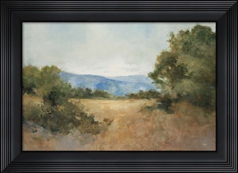 Framed August Fields Print