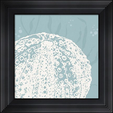 Framed Seaside Style XIV Print