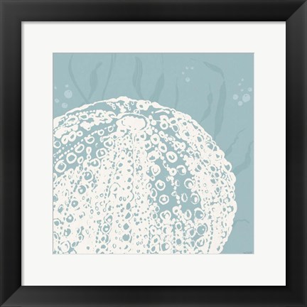 Framed Seaside Style XIV Print