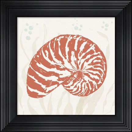Framed Seaside Style X Print