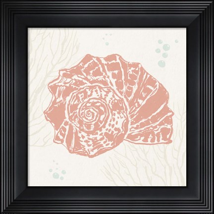 Framed Seaside Style IX Print