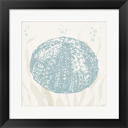 Framed Seaside Style VIII Print