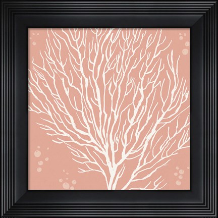 Framed Seaside Style V Print