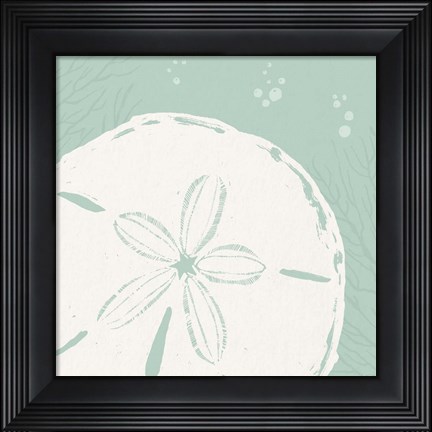 Framed Seaside Style XII Print