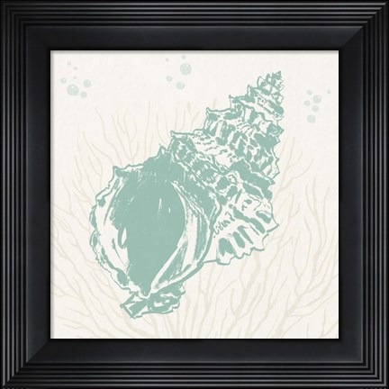 Framed Seaside Style XI Print