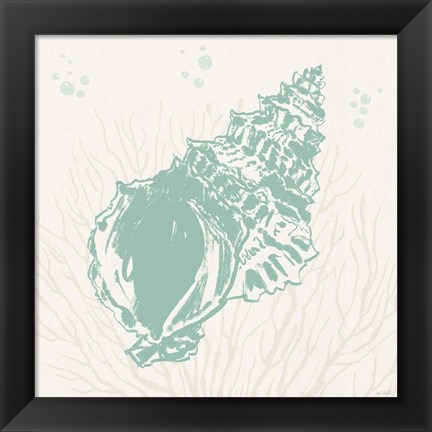 Framed Seaside Style XI Print