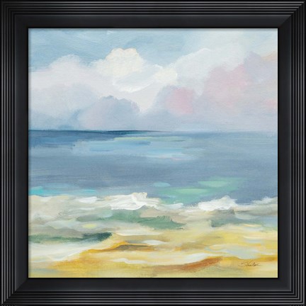Framed Del Mar Sky II Print