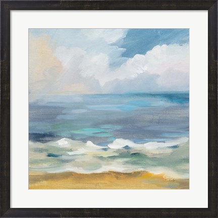 Framed Del Mar Sky I Print