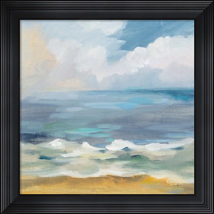Framed Del Mar Sky I Print