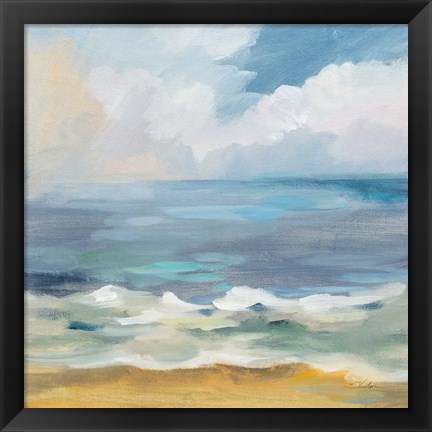 Framed Del Mar Sky I Print