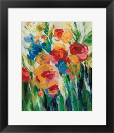 Framed Bright Bloom II Print
