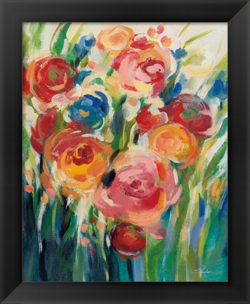 Framed Bright Bloom I Print