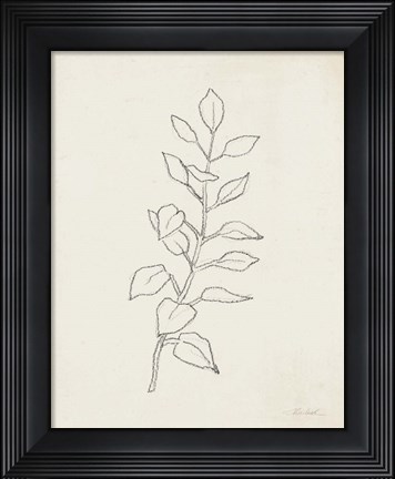 Framed August Branch I Print