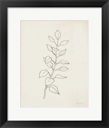 Framed August Branch I Print