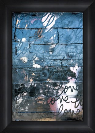 Framed Wall of Love Print