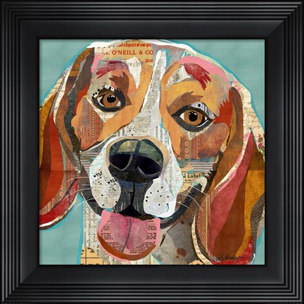Framed Beagle Print