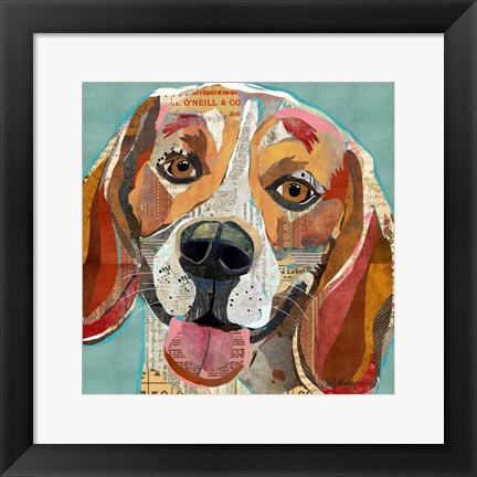 Framed Beagle Print