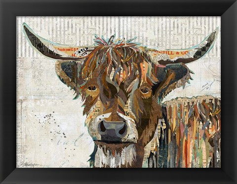 Framed Highland Cow Print