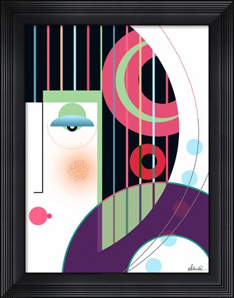Framed Geisha Print