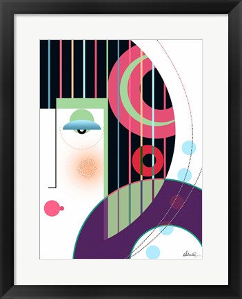 Framed Geisha Print